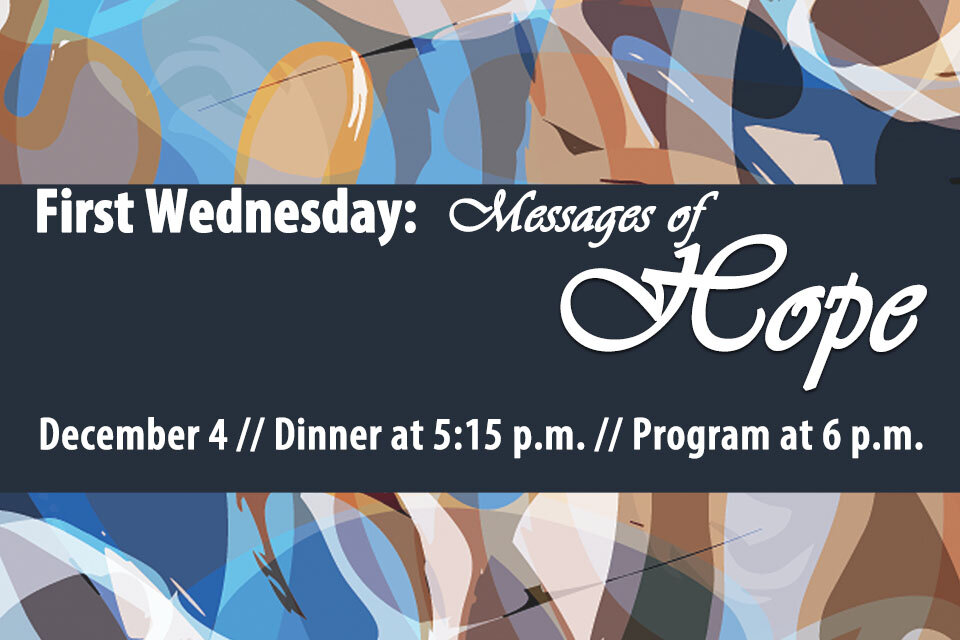 first wednesday messages of hope web copy